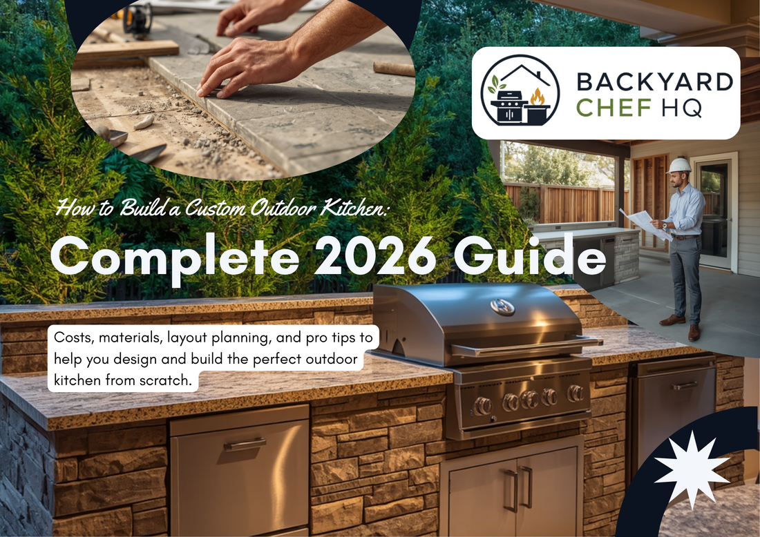 How to Build an Outdoor Kitchen Island: 2026 Cost & Design Guide