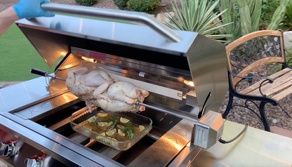 KoKoMo 32-inch built-in gas grill, detail