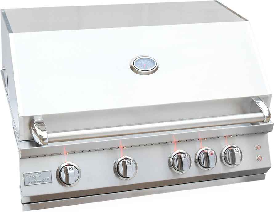 KoKoMo 32-inch built-in gas grill, detail