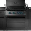Napoleon OASIS® 700 Series 32" Outdoor Kitchen with SIZZLE ZONE®, Rotisserie & Stainless Countertops