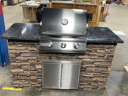 WPPO Outdoor Kitchen with Blaze Grill
