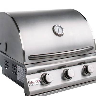Blaze LBM 25" 3-Burner Built-In Gas Grill, Natural Gas (BLZ-3LBM-NG)