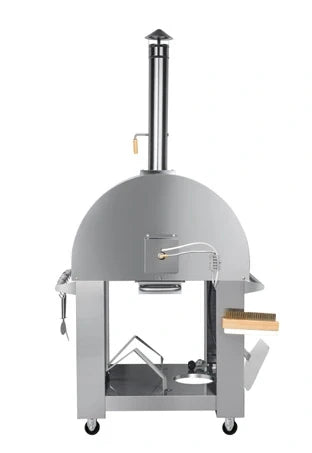 Koolmore 32-inch dual-fuel pizza oven, detail
