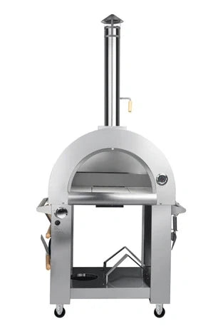Koolmore 32-inch dual-fuel pizza oven, detail