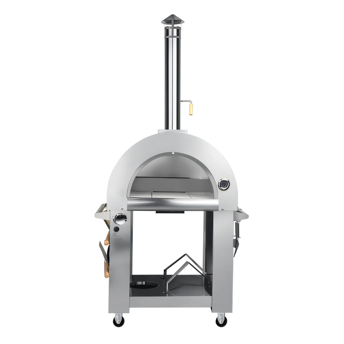 Koolmore 32-inch dual-fuel pizza oven, detail