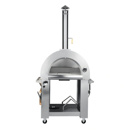 Koolmore 32-inch dual-fuel pizza oven, detail
