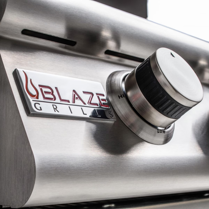 Blaze LBM 25-inch built-in grill, detail