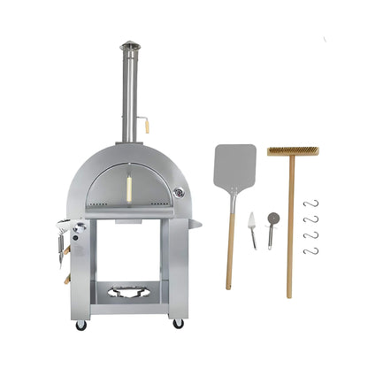 KoKoMo  32-Inch Gas Or Wood Fired Pizza Oven