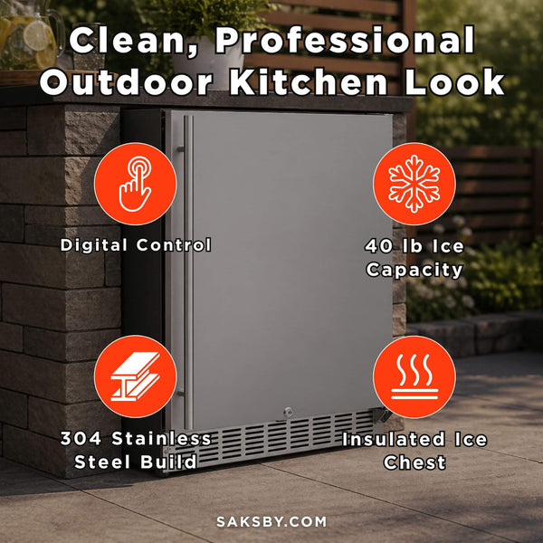 Summerset 24-Inch Outdoor Refrigerator