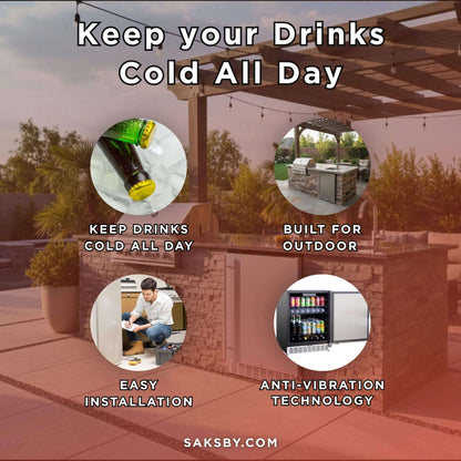 Summerset 24-Inch Outdoor Refrigerator